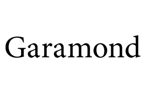 Garamond Font Preview