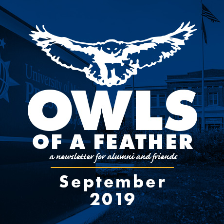 Owls of a Feather, a newsletter for alumni and friends, September 2019