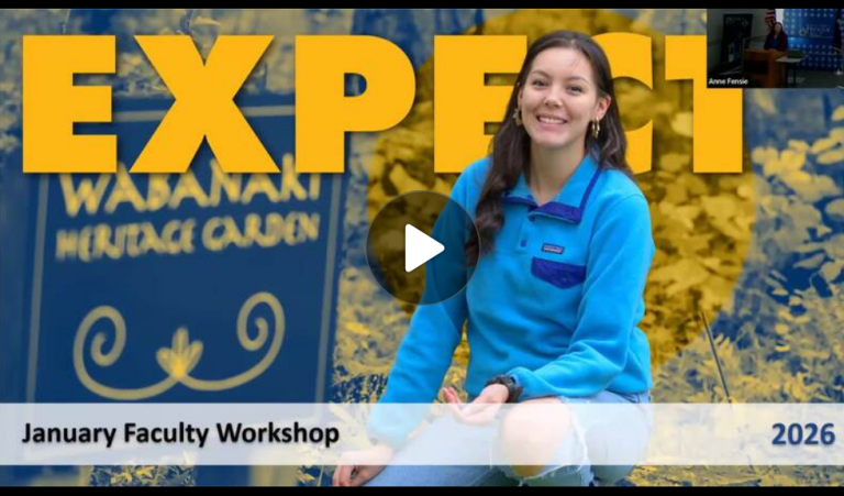 January 2026 Faculty Workshop recording