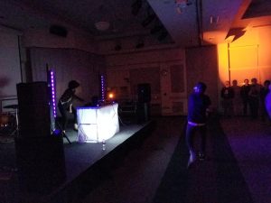 photo of band at concert